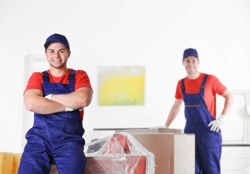 Removal van and moving team serving Ruxley homes