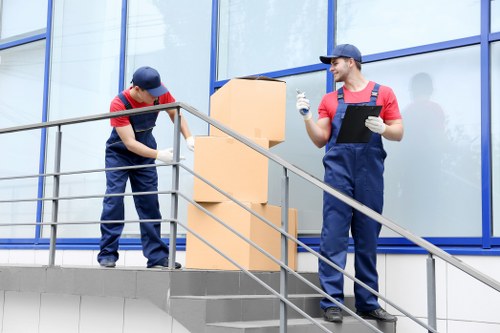 Local removals team planning a move in Ruxley