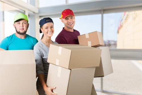 Local moving van for residential and business transport