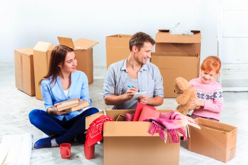 Practical man and van moving support for Ruxley customers